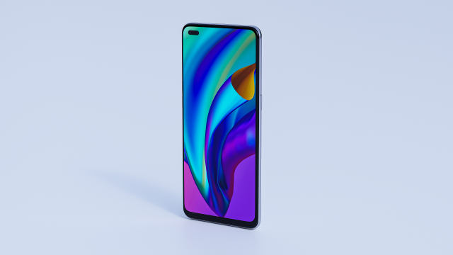 oppo f17 pro Modello 3D .c4d .max .obj .3ds .fbx .stl .blend 
