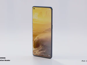 oppo reno 4 pro 3D Model