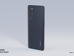 oppo reno 4 pro 3Dモデル