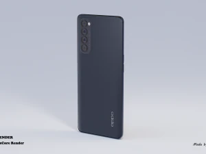 oppo reno 4 pro 3D Model