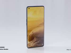 oppo reno 4 pro 3Dモデル