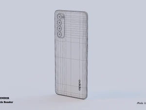 oppo reno 4 pro 3D Model