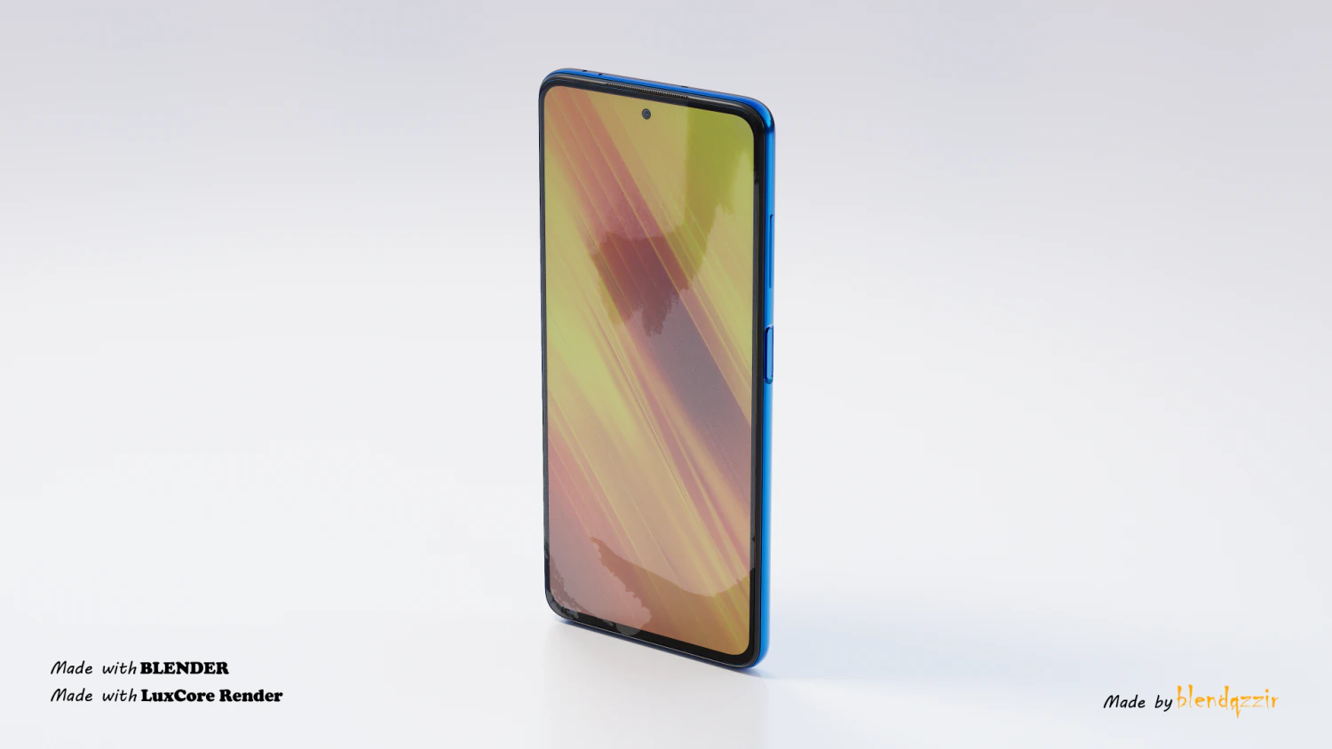 xiaomi poco x3 3D Model .c4d .max .obj .3ds .fbx .stl .blend