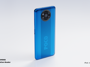 xiaomi poco x3 3D Модель