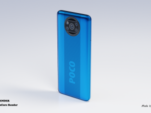 xiaomi poco x3 3D Модель