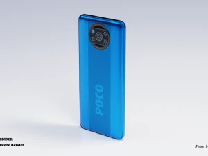 xiaomi poco x3 3D Model