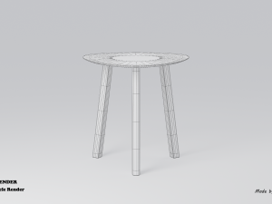 table taps Modèle 3D