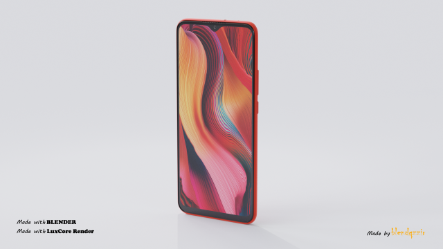 xiaomi poco m2 3D 模型 .c4d .max .obj .3ds .fbx .stl .blend 