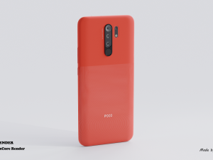 xiaomi poco m2 3D 模型