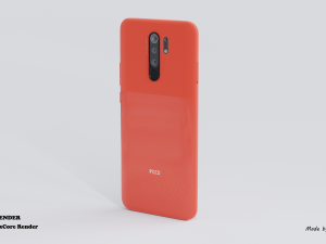 xiaomi poco m2 3D 模型