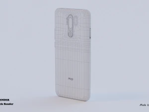xiaomi poco m2 3D Model