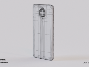 xiaomi poco m2 pro 3D 模型