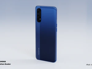 realme 7 3D Model