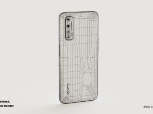 realme 7 3D मॉडल