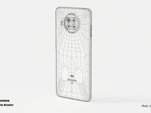 xiaomi mi 10t lite 5g 3D Model