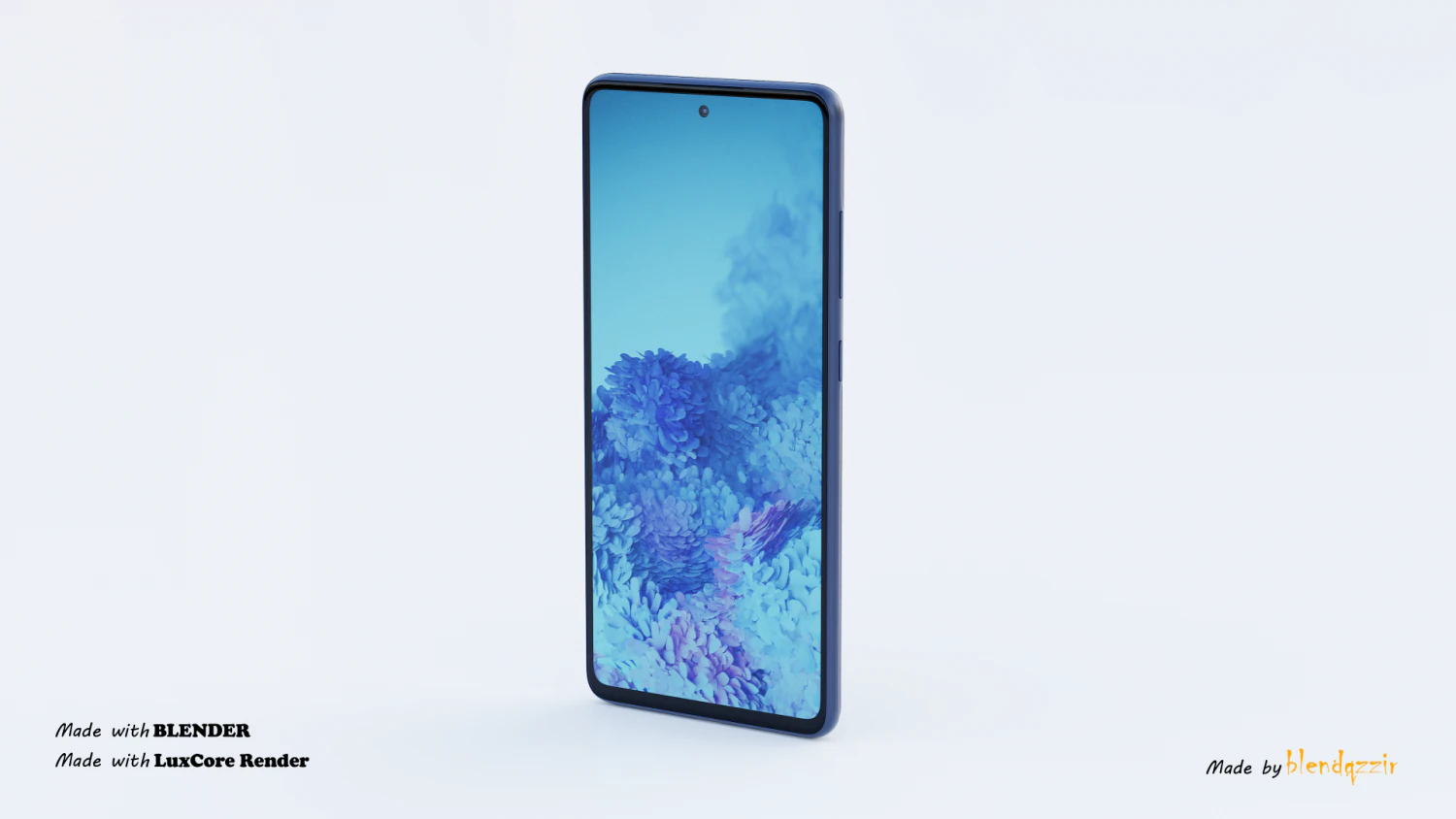 samsung galaxy s20 fe 3D Model .c4d .max .obj .3ds .fbx .stl .blend