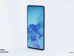 samsung galaxy s20 fe 3D Model
