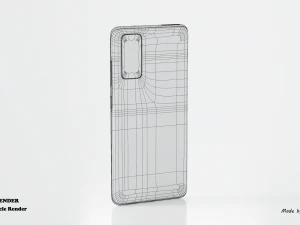 samsung galaxy s20 fe 3D Model