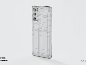 samsung galaxy s20 fe 3D Model