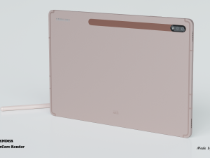 samsung galaxy tab s7 plus 5g 3D 模型