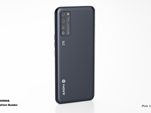 zte axon 20 plus 5g 3D Модель