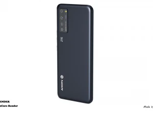 zte axon 20 plus 5g 3D Model