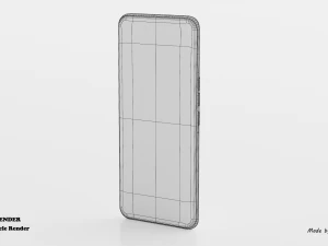 zte axon 20 plus 5g 3D Model