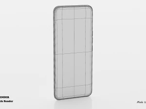 zte axon 20 plus 5g 3D Model