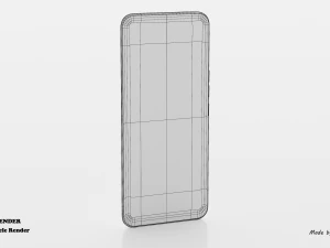 zte axon 20 plus 5g 3D Model