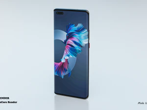 huawei mate 40 pro 5g 3D Model