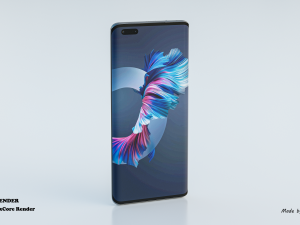 huawei mate 40 pro 5g 3D Модель