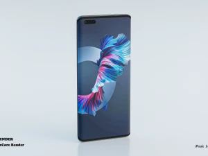 huawei mate 40 pro 5g 3D Model