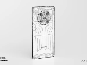 huawei mate 40 pro 5g 3D Model