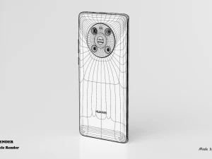 huawei mate 40 pro 5g 3D Model