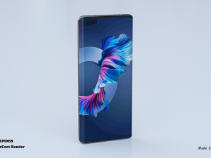 huawei mate 40 rs 5g Modelo 3D