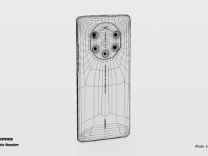 huawei mate 40 rs 5g Modelo 3D
