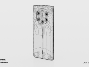 huawei mate 40 rs 5g Modelo 3D