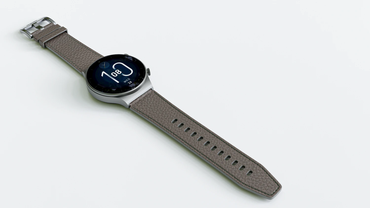 huawei smartwatch gt2 pro 3D Model .c4d .max .obj .3ds .fbx .stl .blend 