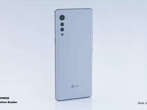lg velvet 5g 3D Model