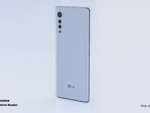 lg velvet 5g 3D Model