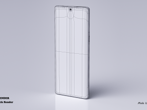 lg velvet 5g Modello 3D