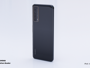 huawei p smart 2021 3D-Modell