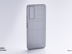 huawei p smart 2021 3D-Modell