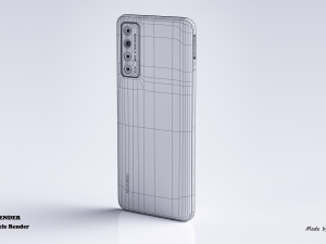 huawei p smart 2021 3D-Modell