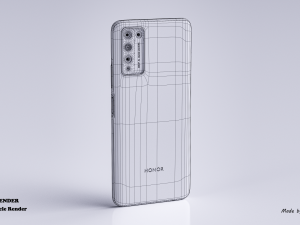 honor 10x lite 3D 模型