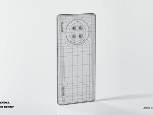 huawei mate 30e pro 5g 3D Model