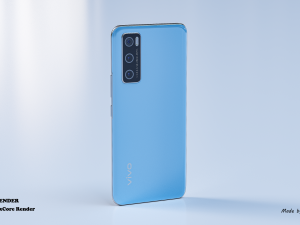 vivo v20 se 5g Model 3D