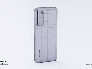 vivo v20 se 5g Model 3D