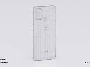 oneplus nord n100 5g Modello 3D
