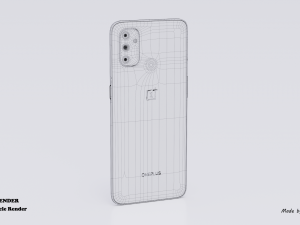 oneplus nord n100 5g Modello 3D